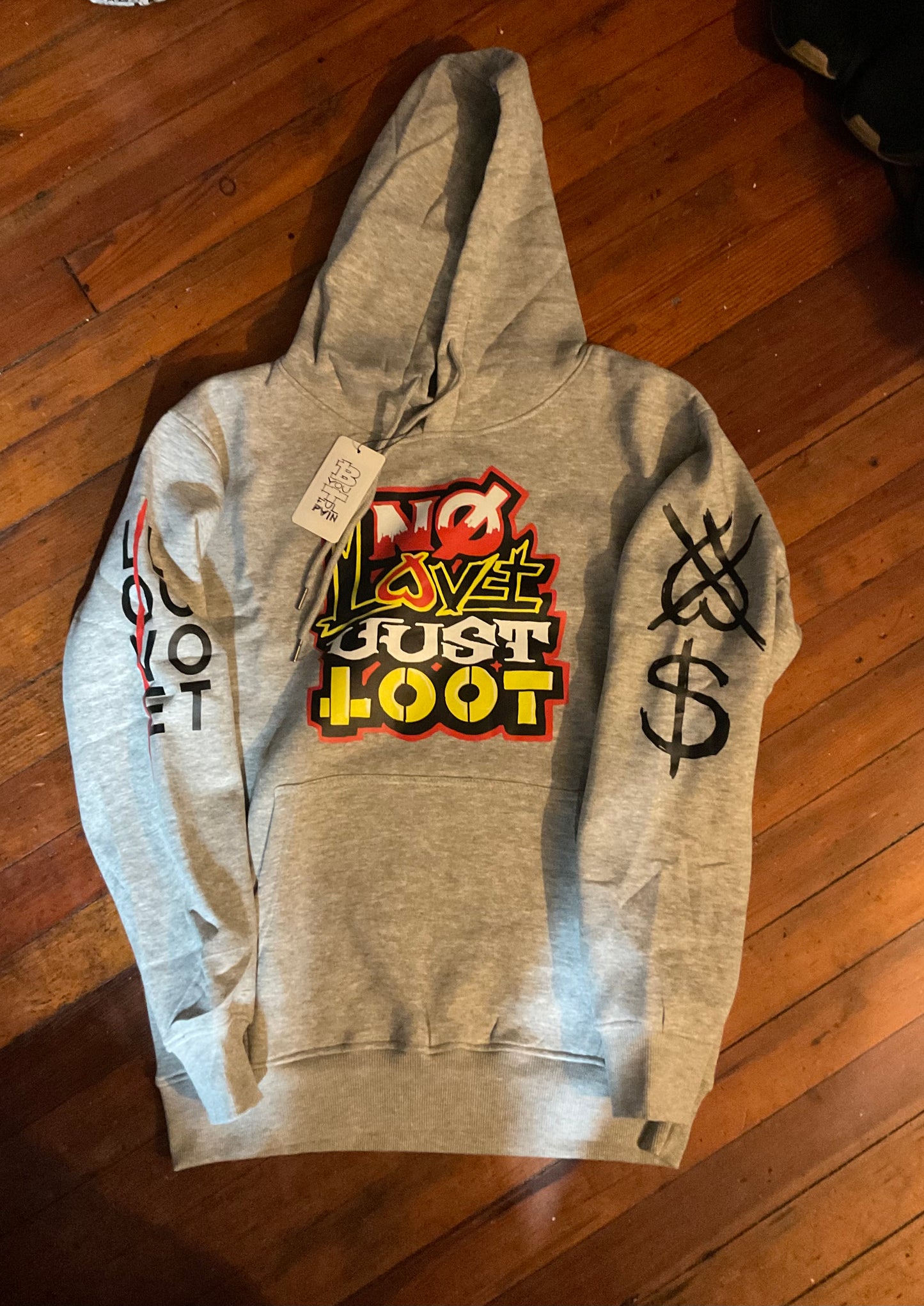 No love just loot hoody